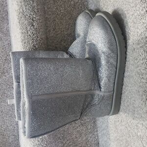 Glitter sparkle boots size 2 girls